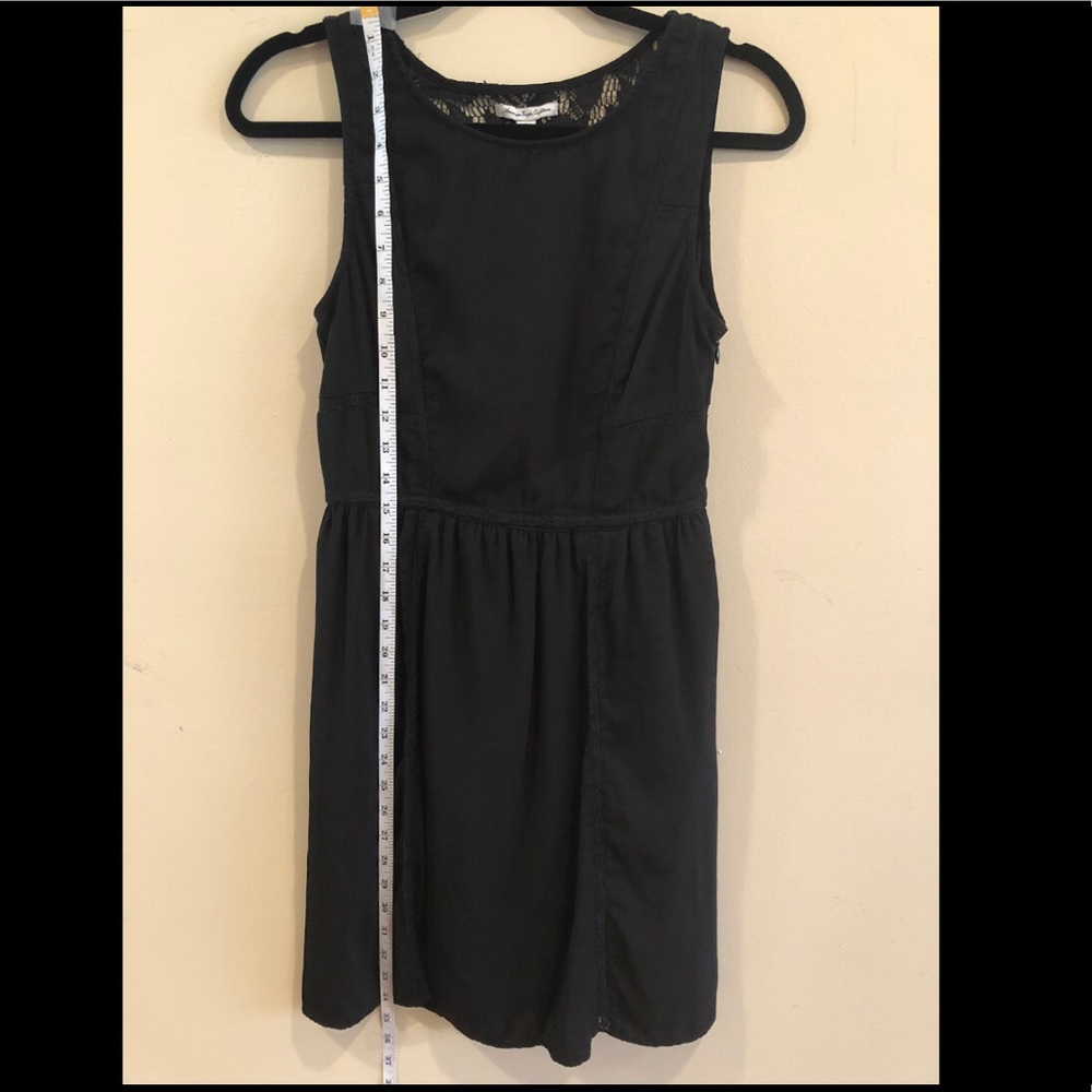Black Lace back Dress